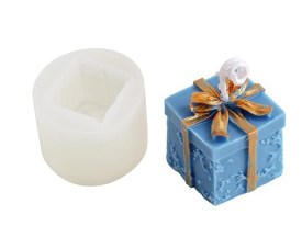 Molde silicona caja regalo 